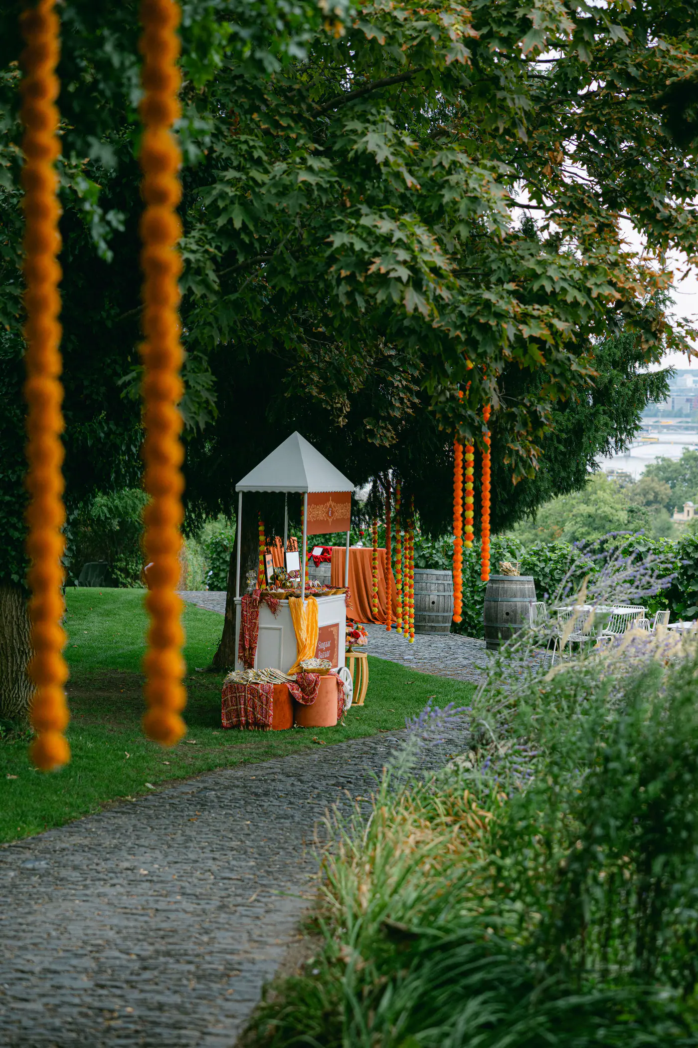 Teresa & Eshan’s Sangeet at Villa Richter, Prague — photo 10 of 196