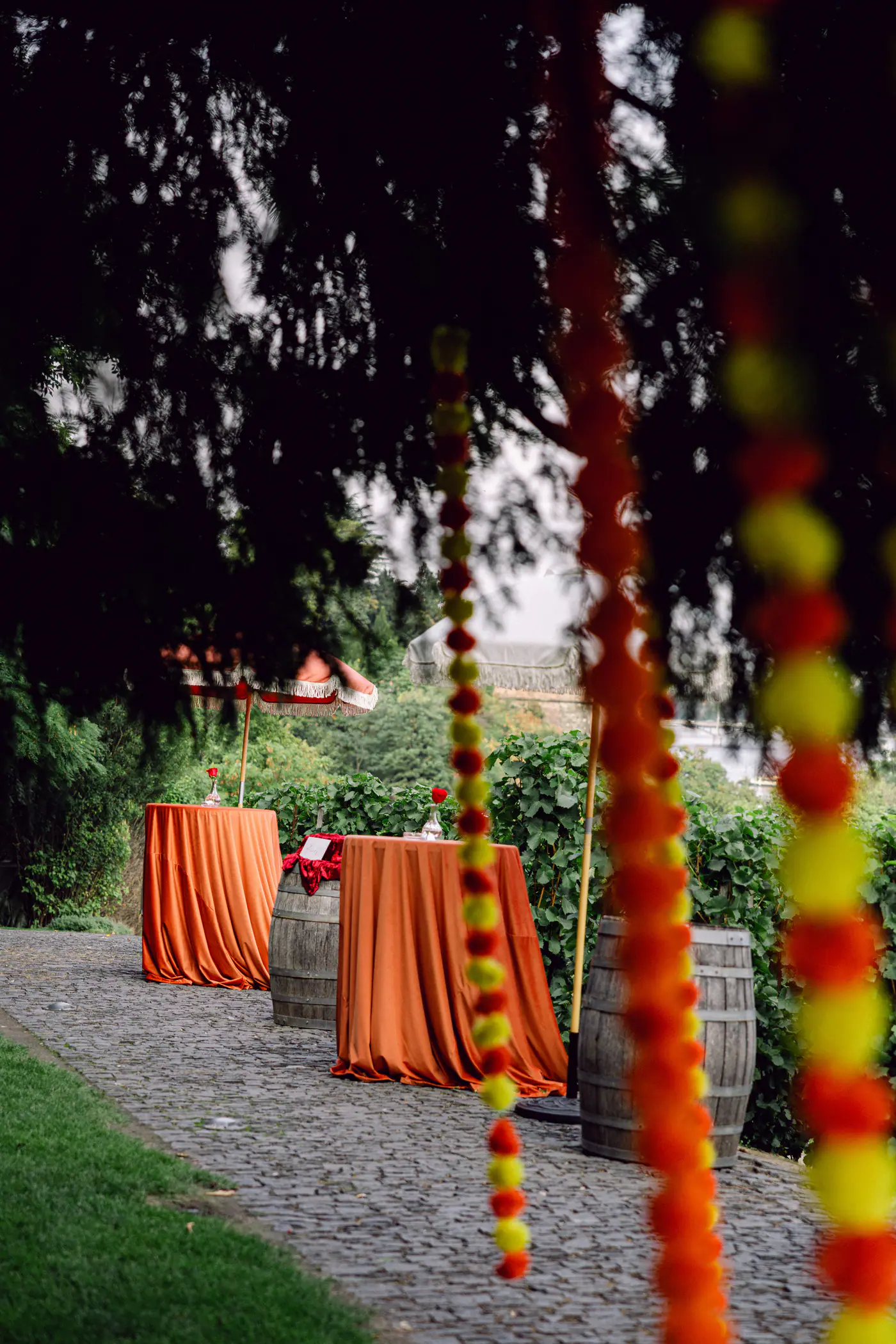 Teresa & Eshan’s Sangeet at Villa Richter, Prague — photo 13 of 196