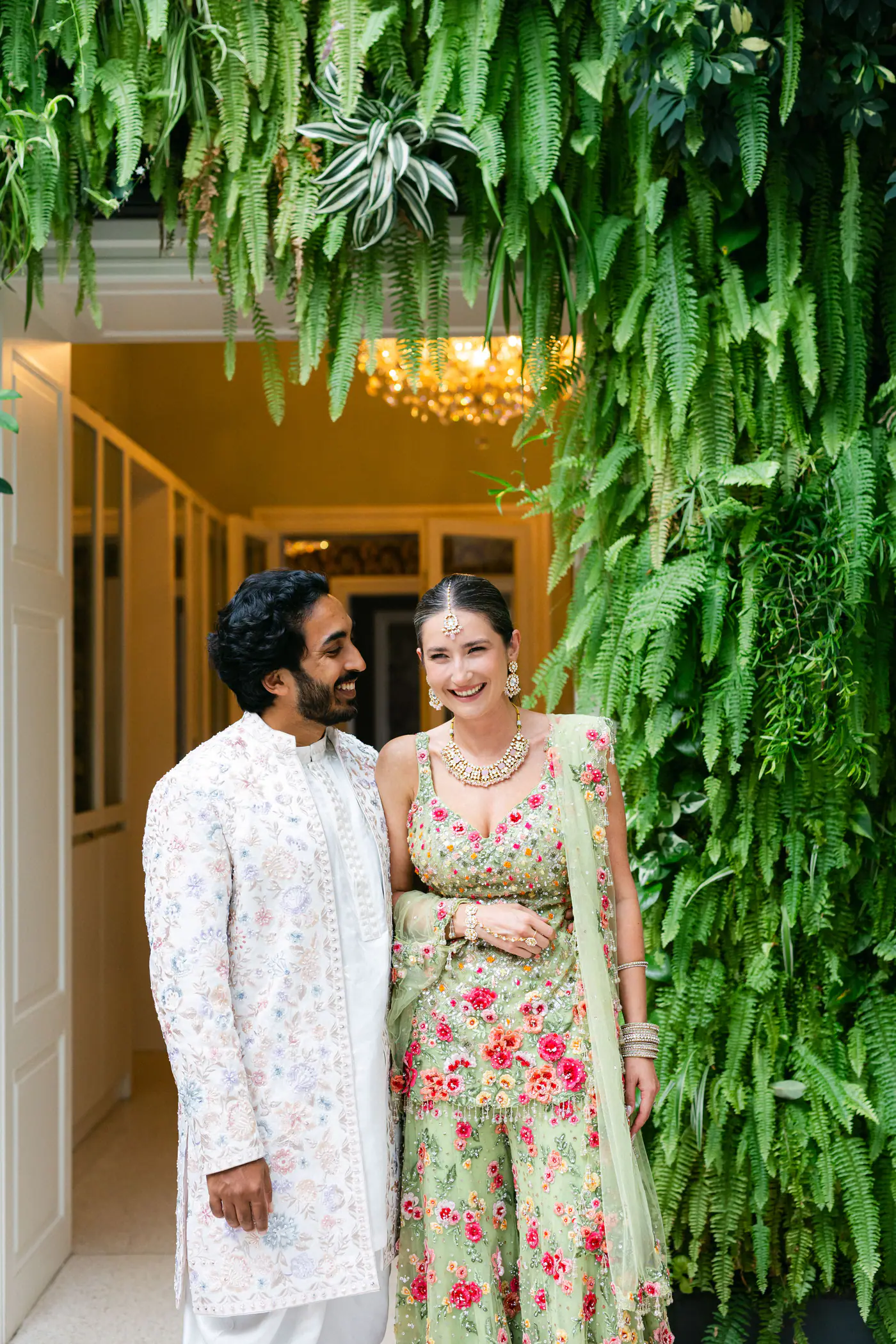 Teresa & Eshan’s Sangeet at Villa Richter, Prague — photo 39 of 196