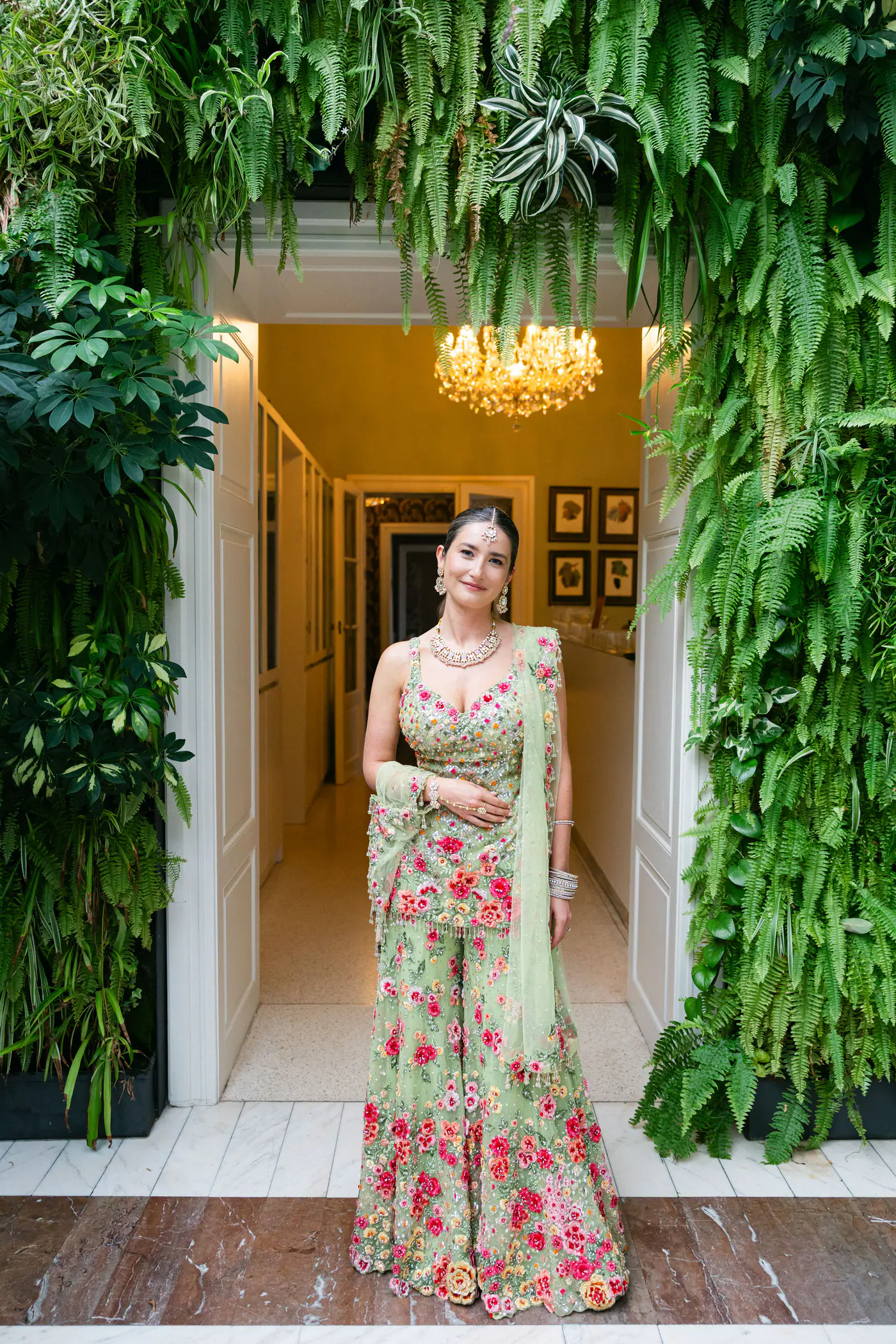 Teresa & Eshan’s Sangeet at Villa Richter, Prague — photo 42 of 196