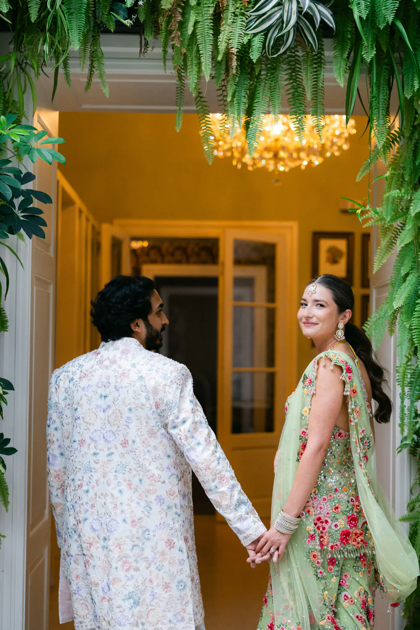 Teresa & Eshan’s Sangeet at Villa Richter, Prague — photo 50 of 196