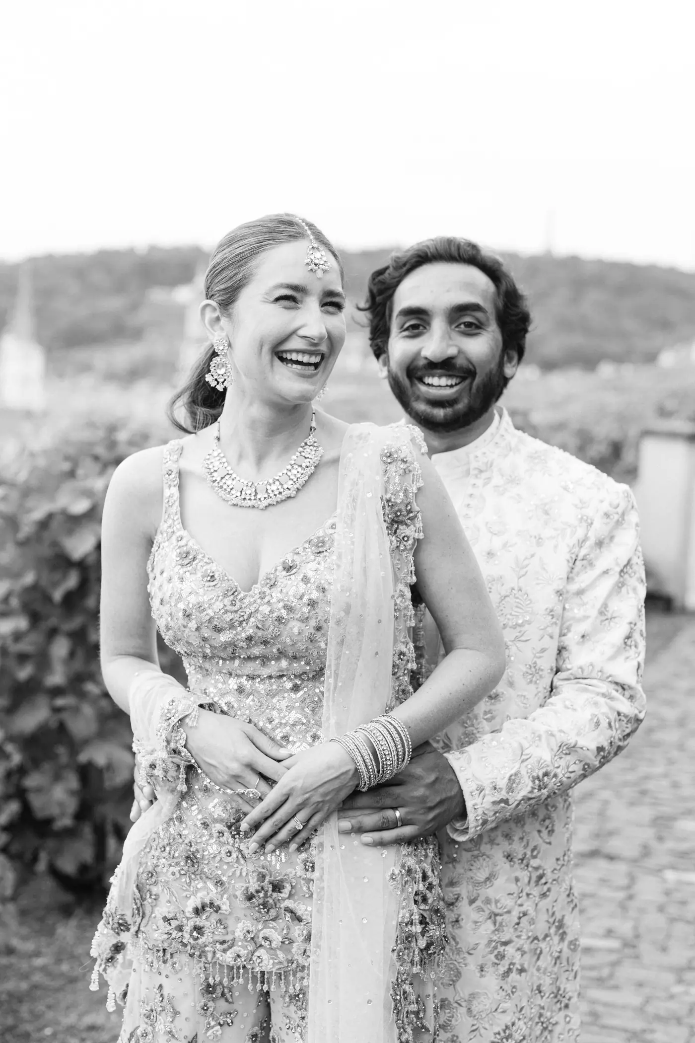 Teresa & Eshan’s Sangeet at Villa Richter, Prague — photo 66 of 196