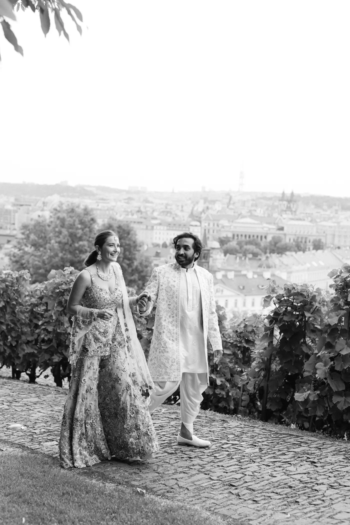 Teresa & Eshan’s Sangeet at Villa Richter, Prague — photo 69 of 196