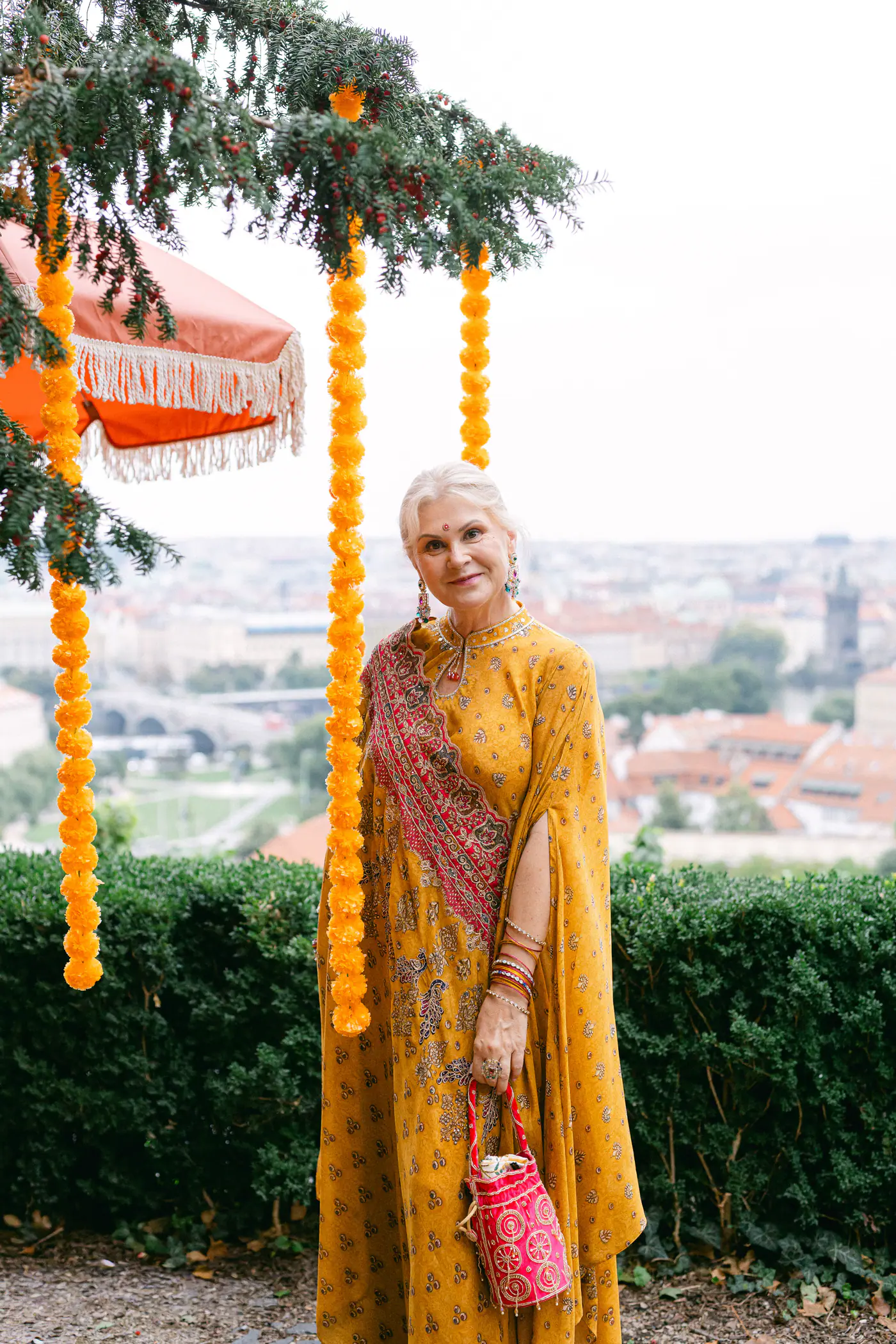 Teresa & Eshan’s Sangeet at Villa Richter, Prague — photo 80 of 196