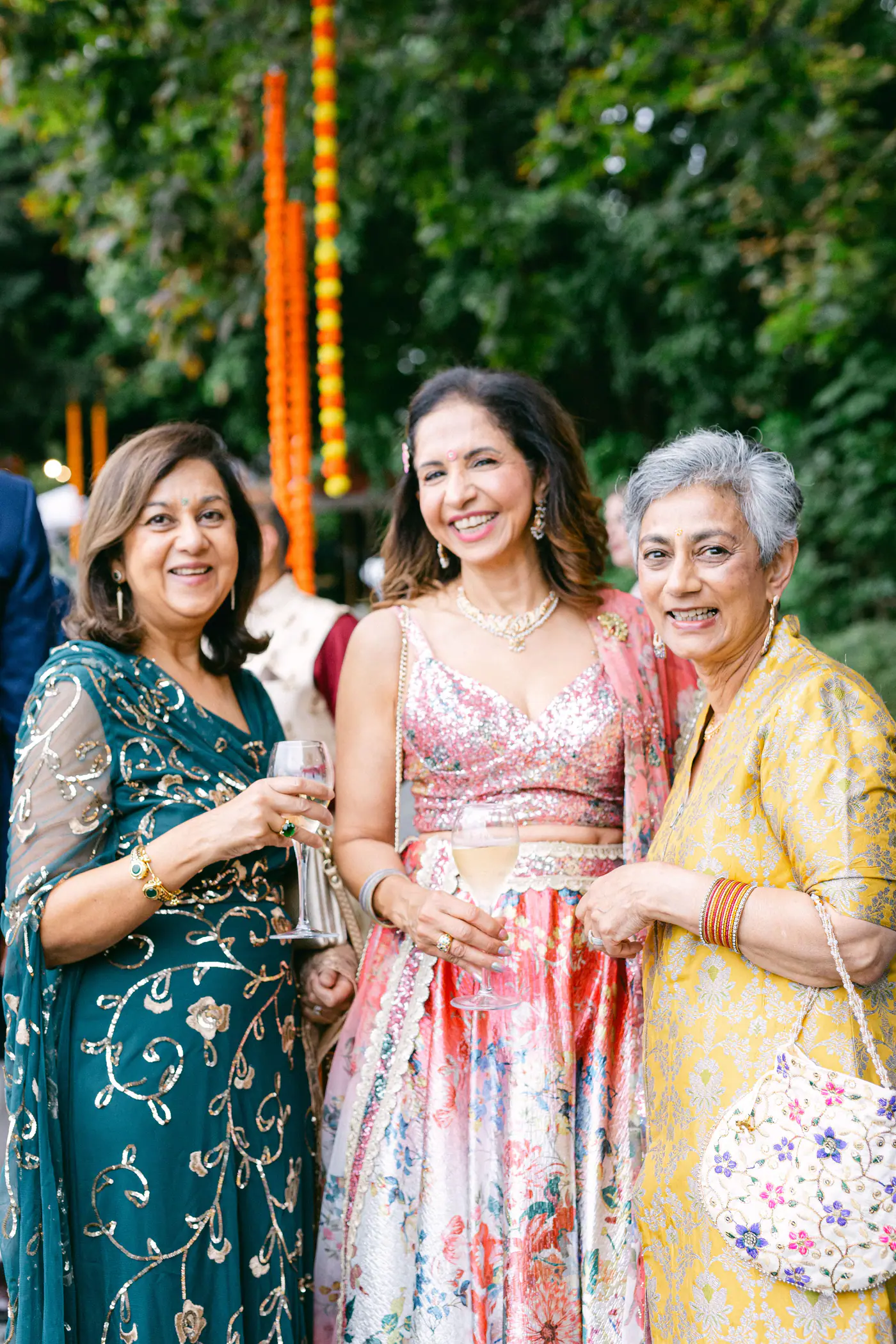 Teresa & Eshan’s Sangeet at Villa Richter, Prague — photo 91 of 196