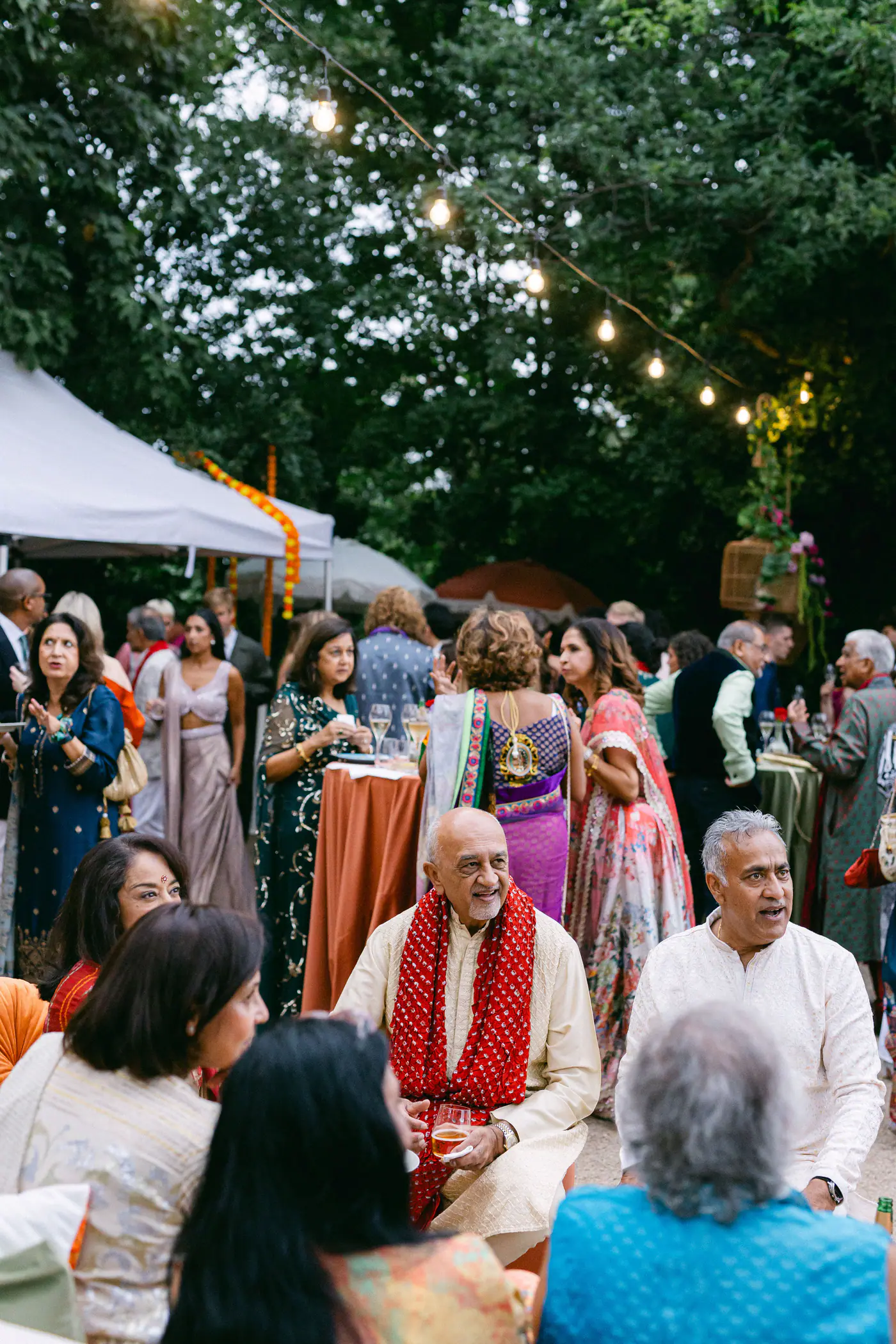 Teresa & Eshan’s Sangeet at Villa Richter, Prague — photo 99 of 196