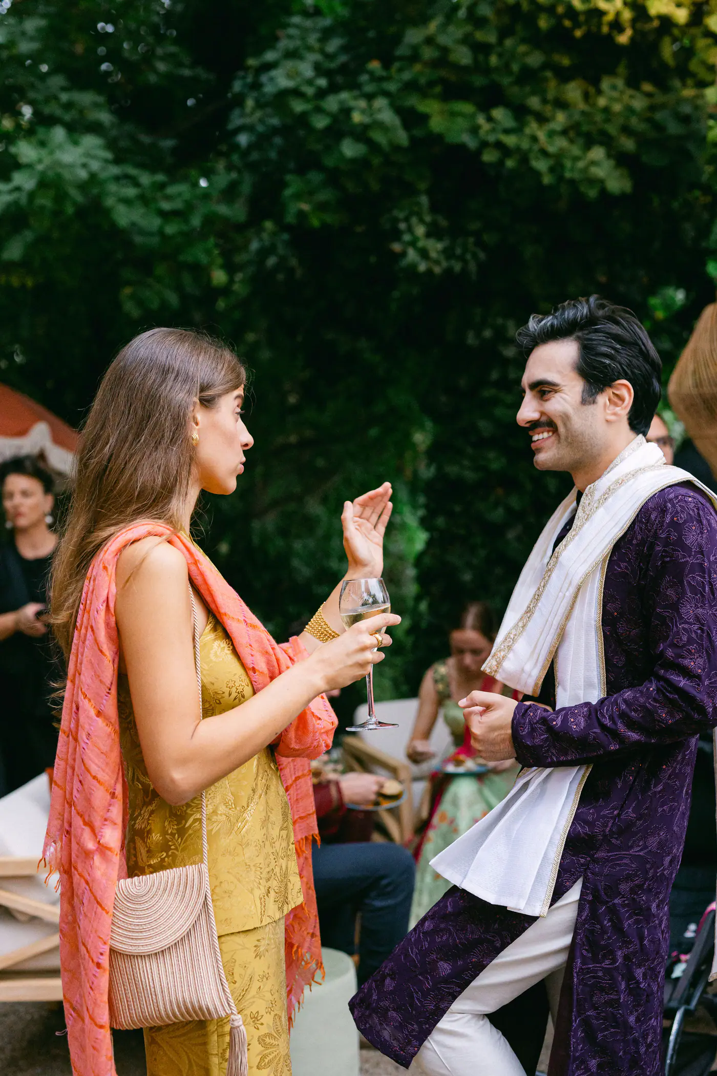Teresa & Eshan’s Sangeet at Villa Richter, Prague — photo 104 of 196