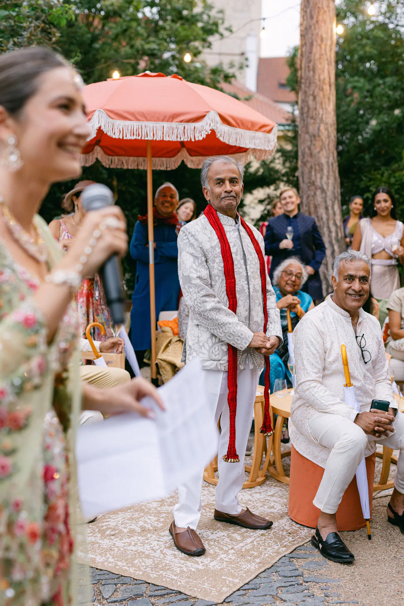 Teresa & Eshan’s Sangeet at Villa Richter, Prague — photo 110 of 196
