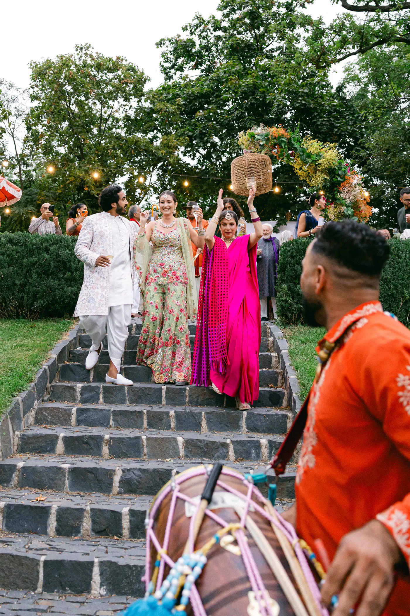 Teresa & Eshan’s Sangeet at Villa Richter, Prague — photo 111 of 196