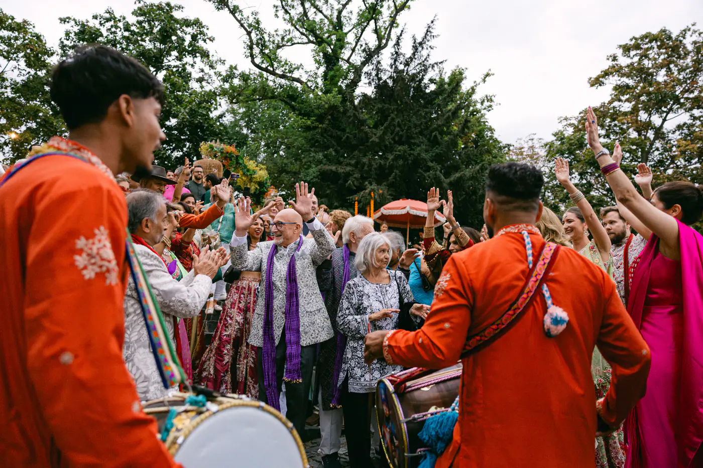 Teresa & Eshan’s Sangeet at Villa Richter, Prague — photo 117 of 196