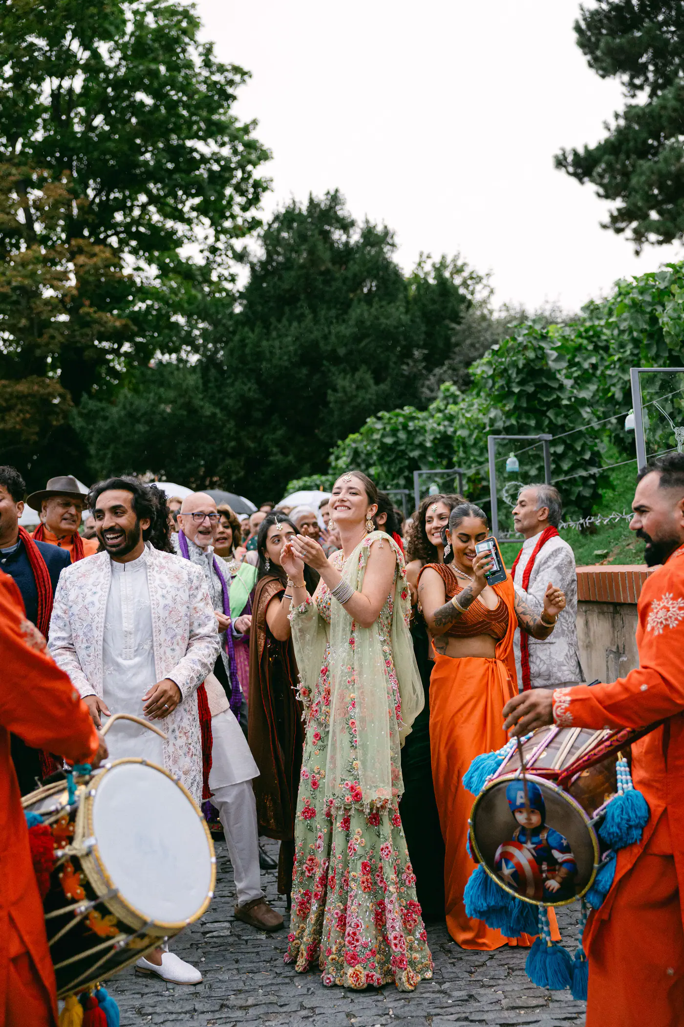 Teresa & Eshan’s Sangeet at Villa Richter, Prague — photo 123 of 196