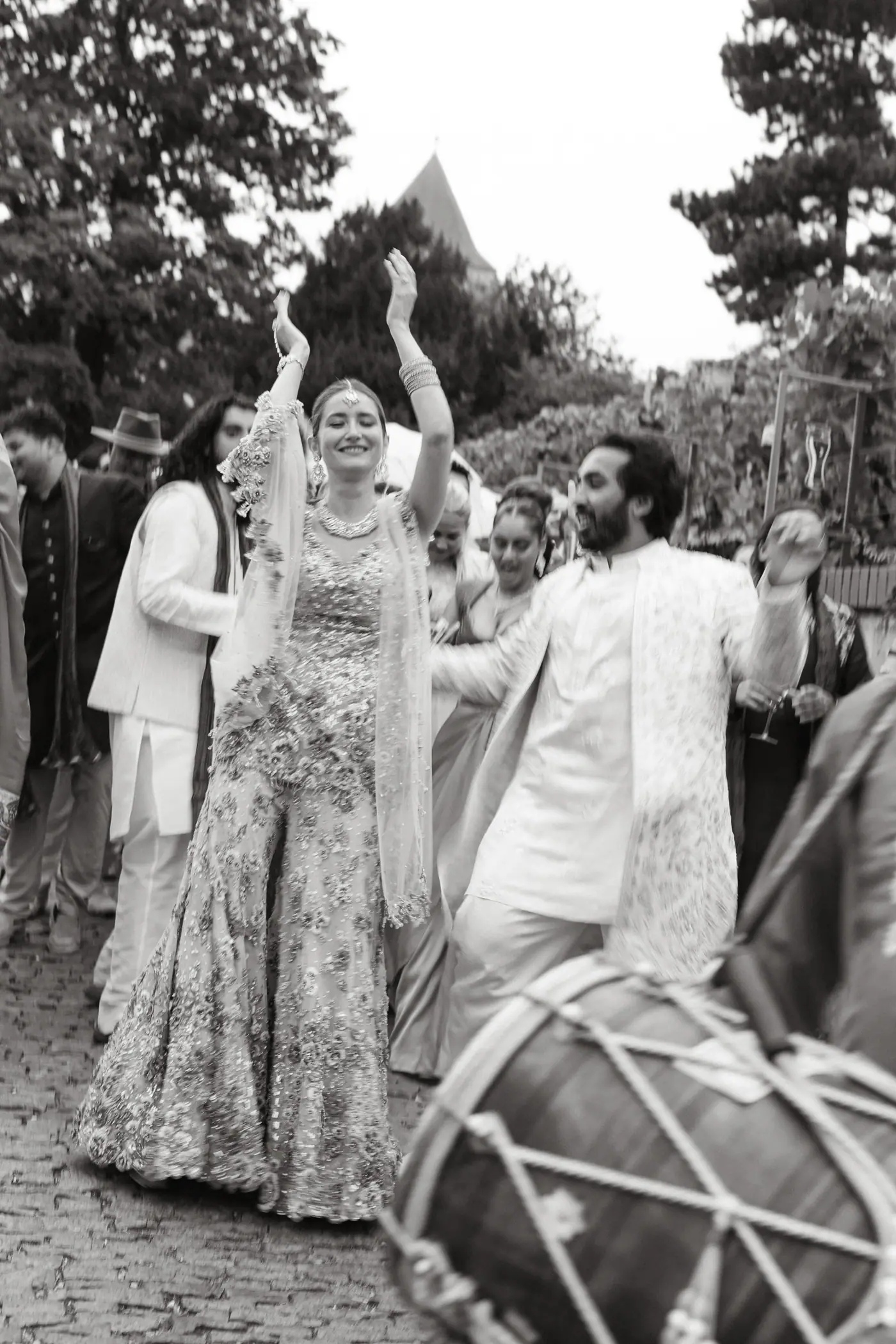 Teresa & Eshan’s Sangeet at Villa Richter, Prague — photo 132 of 196