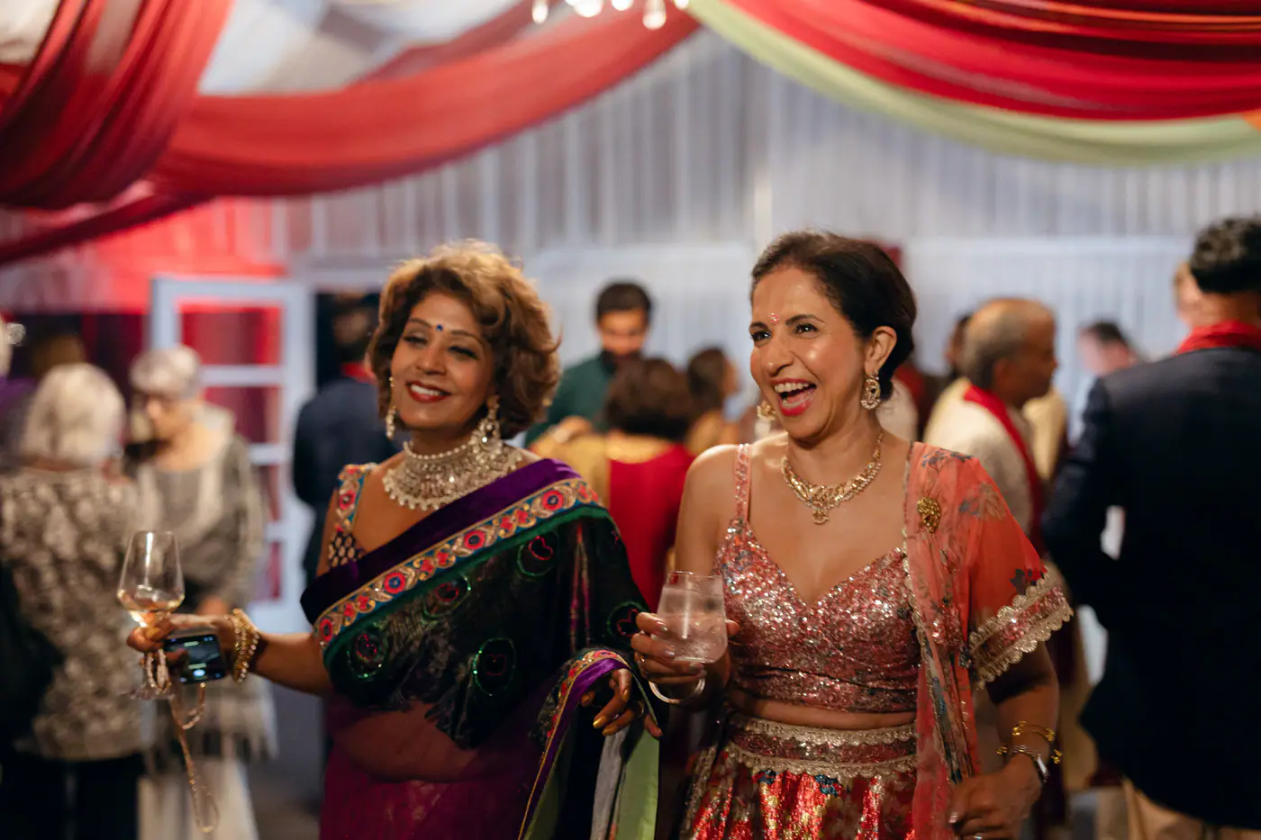 Teresa & Eshan’s Sangeet at Villa Richter, Prague — photo 137 of 196