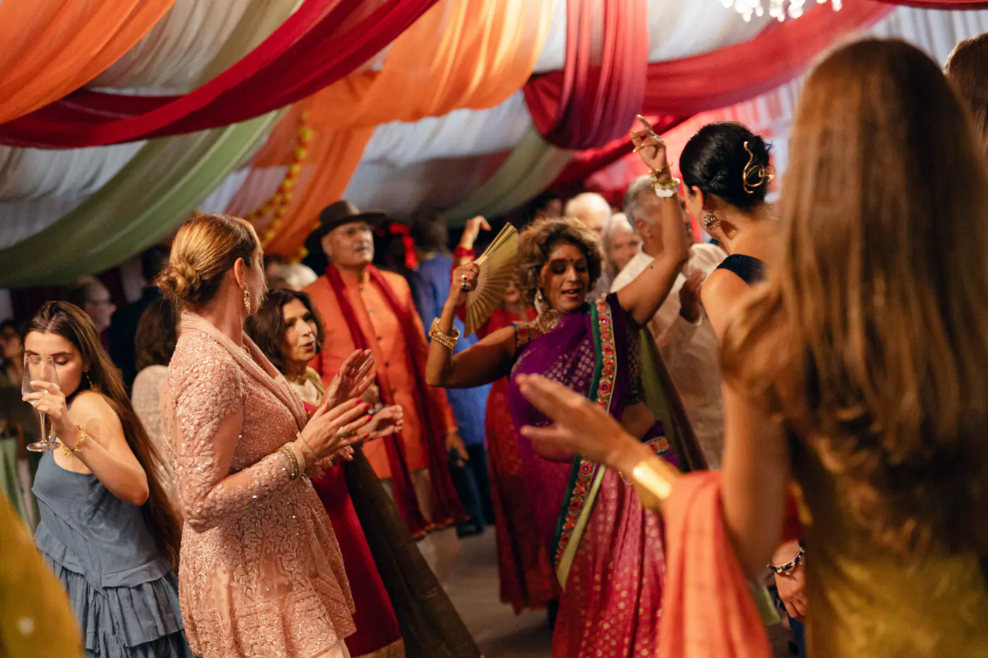 Teresa & Eshan’s Sangeet at Villa Richter, Prague — photo 146 of 196