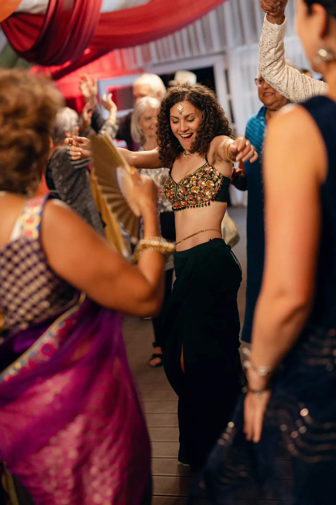 Teresa & Eshan’s Sangeet at Villa Richter, Prague — photo 147 of 196