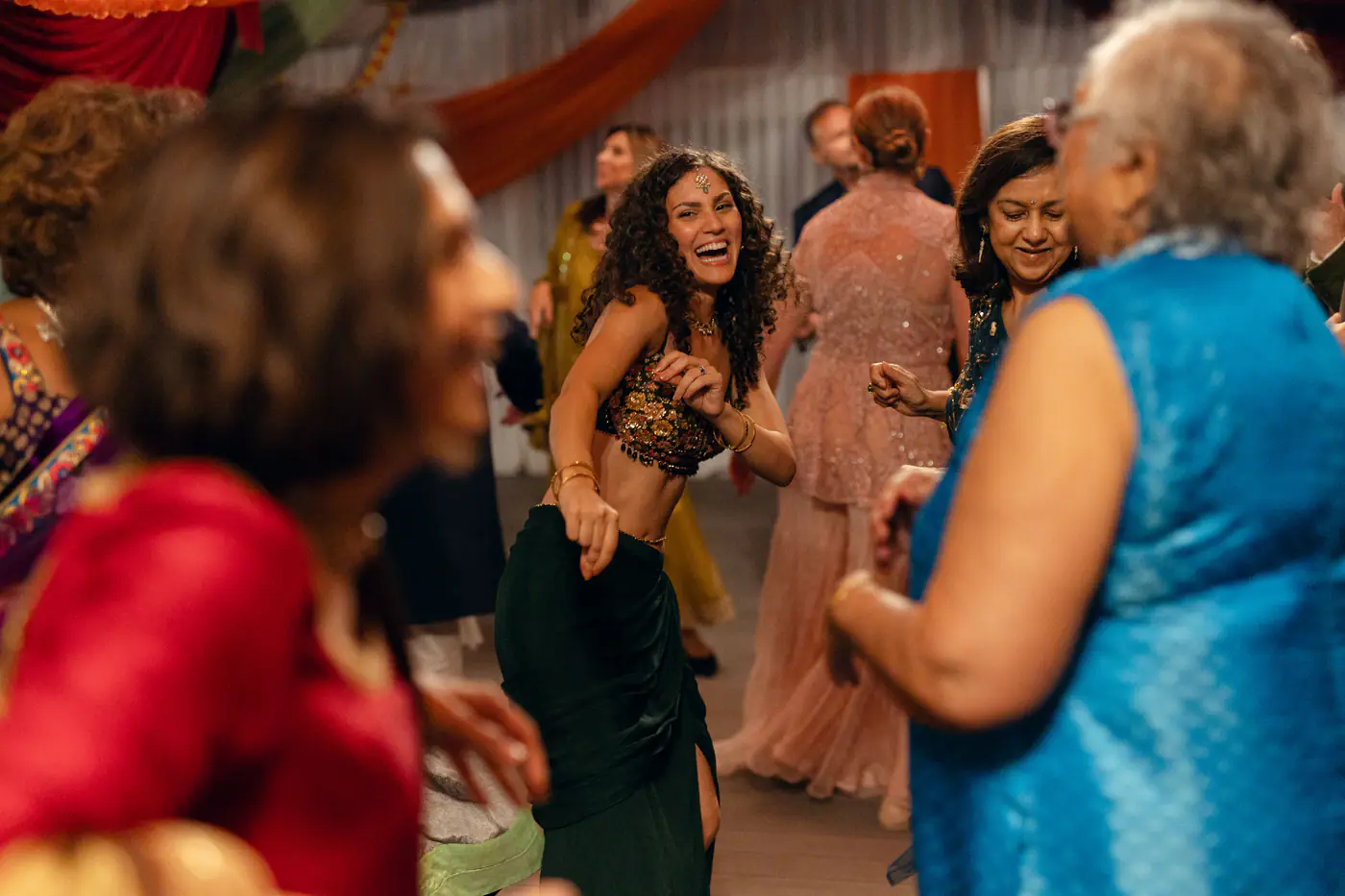 Teresa & Eshan’s Sangeet at Villa Richter, Prague — photo 149 of 196