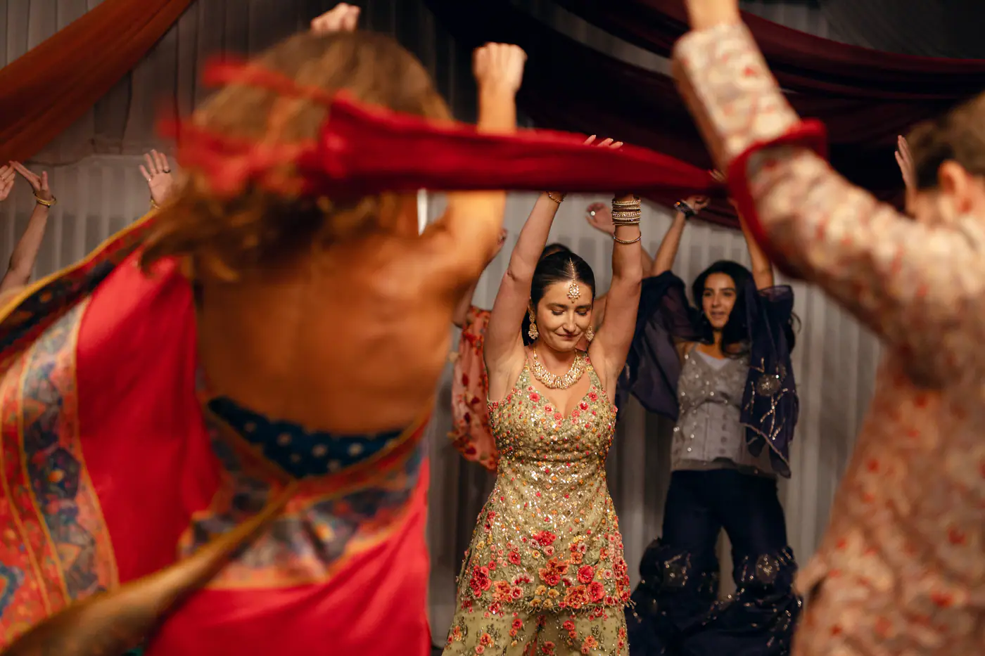 Teresa & Eshan’s Sangeet at Villa Richter, Prague — photo 164 of 196