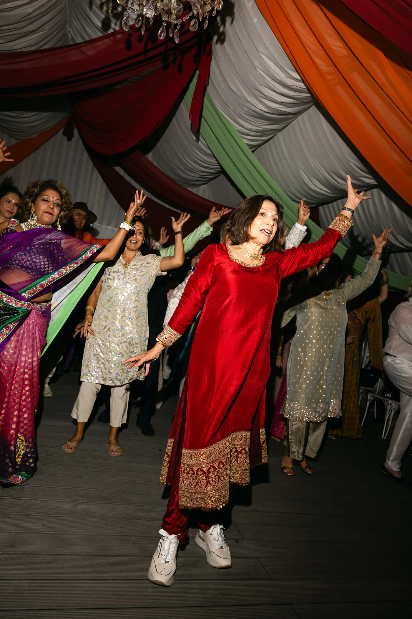 Teresa & Eshan’s Sangeet at Villa Richter, Prague — photo 169 of 196