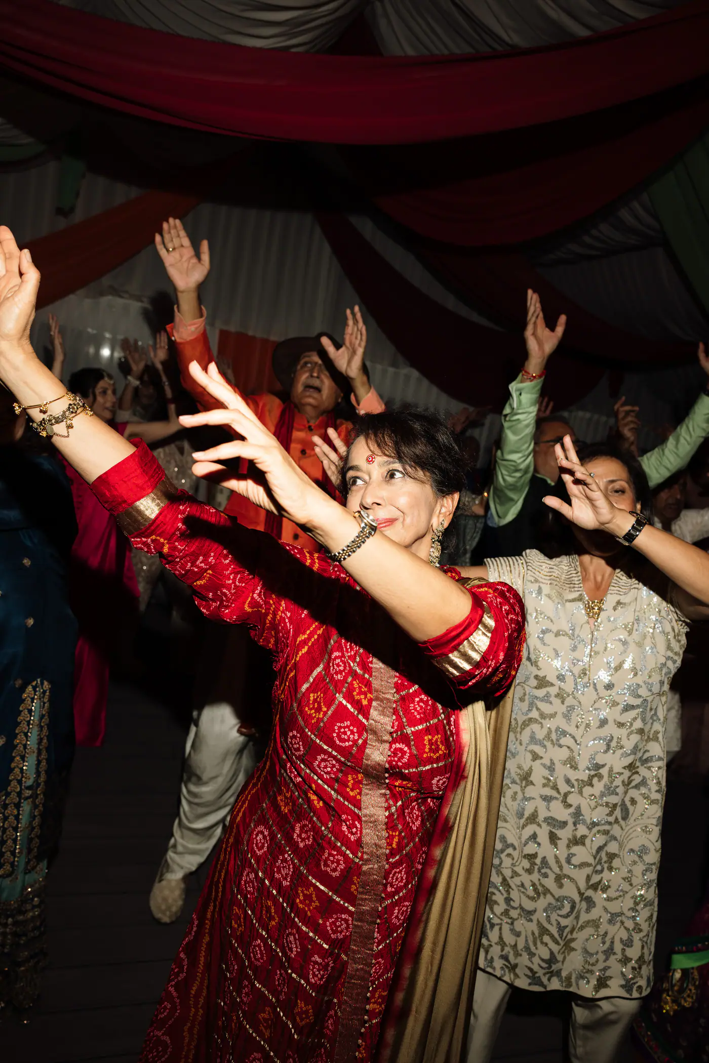 Teresa & Eshan’s Sangeet at Villa Richter, Prague — photo 174 of 196