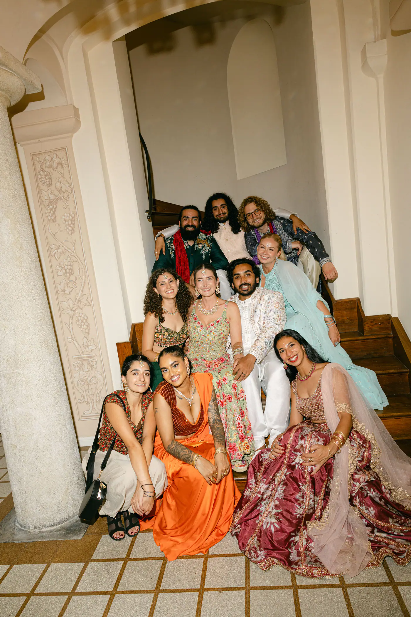 Teresa & Eshan’s Sangeet at Villa Richter, Prague — photo 178 of 196