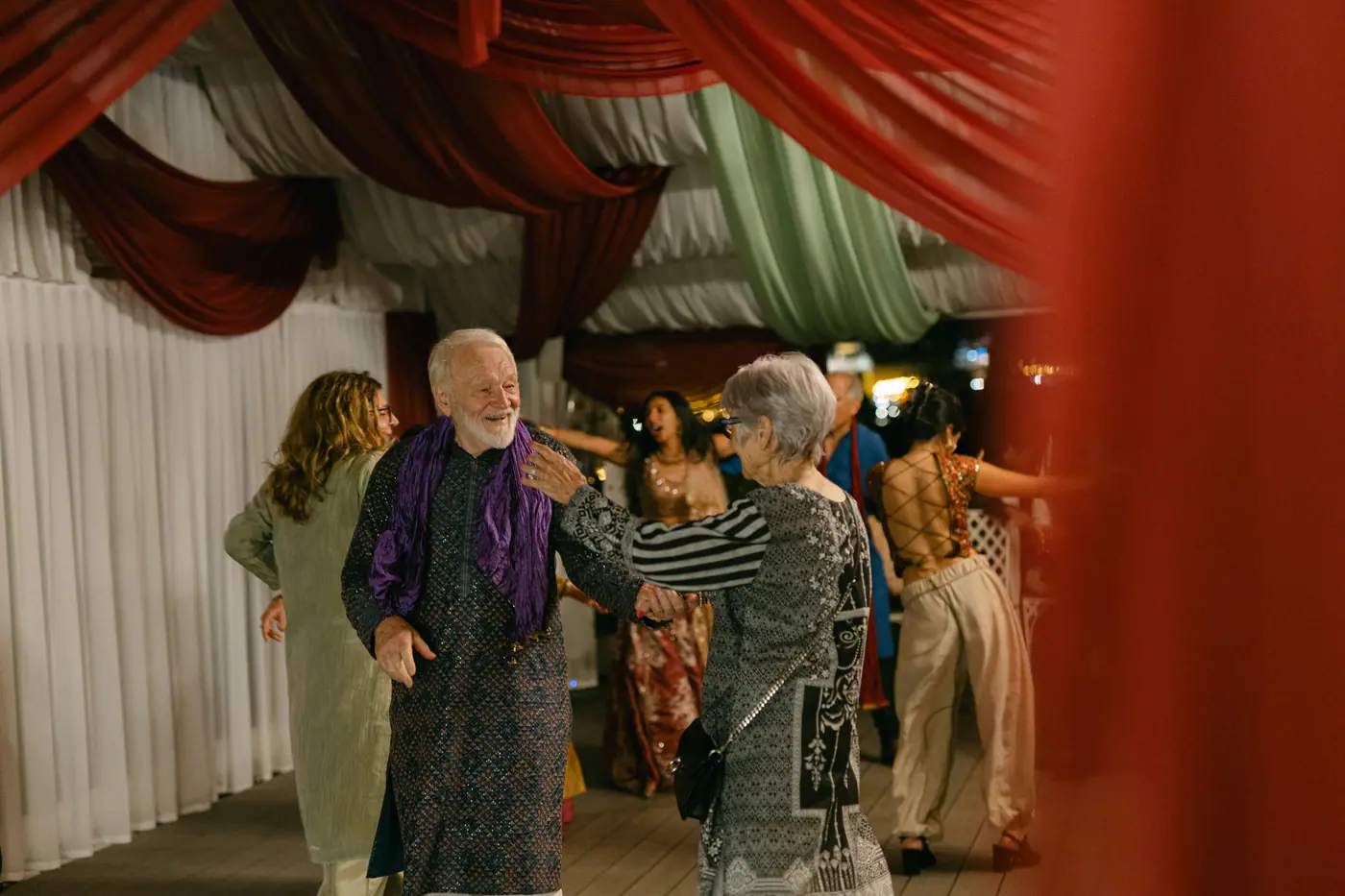 Teresa & Eshan’s Sangeet at Villa Richter, Prague — photo 180 of 196