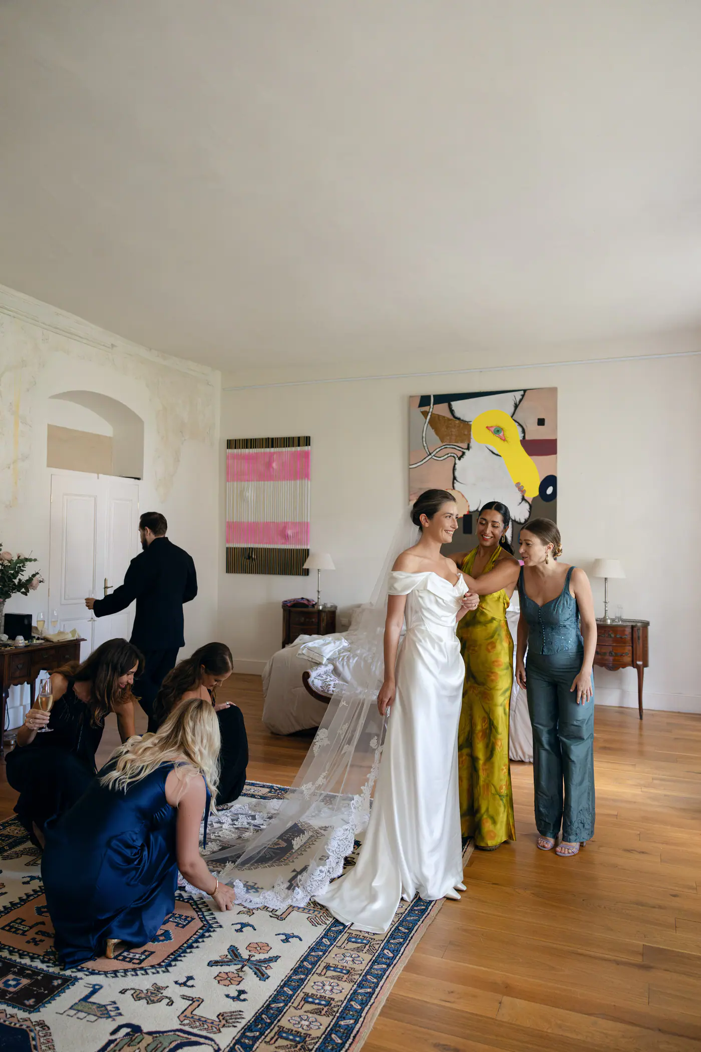 Teresa & Eshan’s Wedding at Bon Repos chateau — photo 100 of 331
