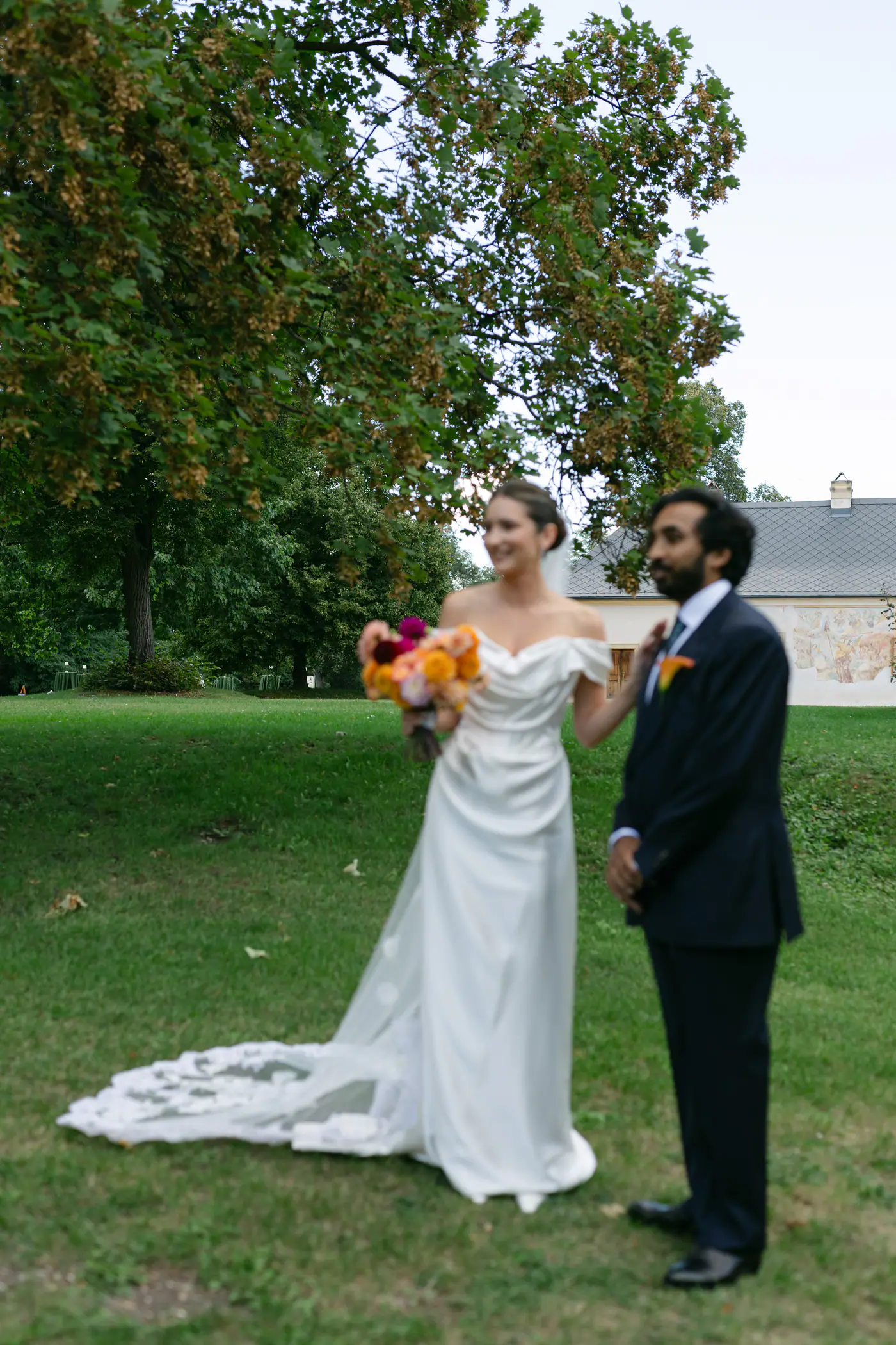 Teresa & Eshan’s Wedding at Bon Repos chateau — photo 175 of 331