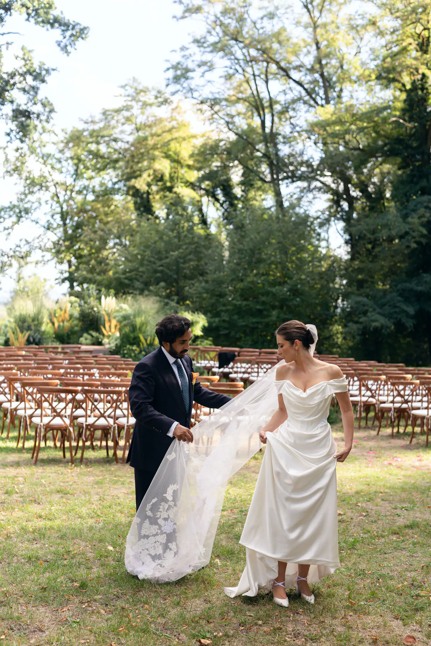 Teresa & Eshan’s Wedding at Bon Repos chateau — photo 216 of 331