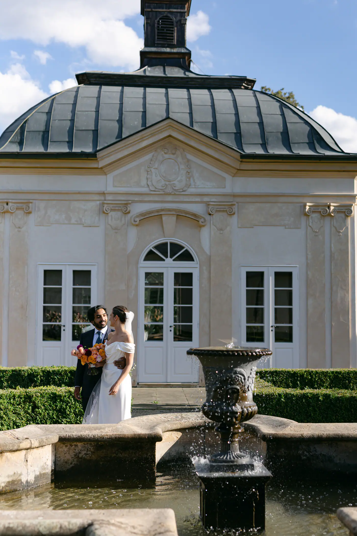Teresa & Eshan’s Wedding at Bon Repos chateau — photo 218 of 331