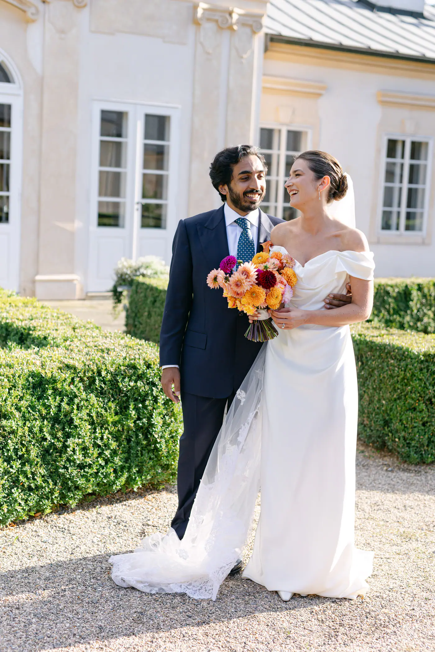 Teresa & Eshan’s Wedding at Bon Repos chateau — photo 219 of 331